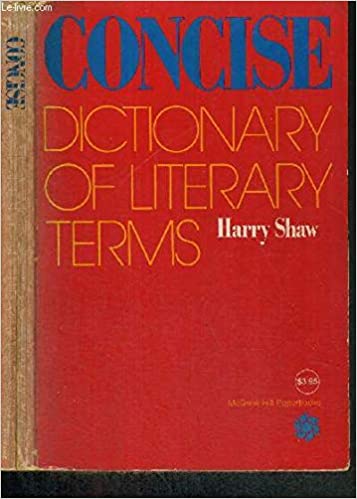 Concise Dictionary of Literary Terms - Scanned Pdf with ocr
